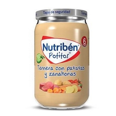 Nutribén Potitos Ternera...